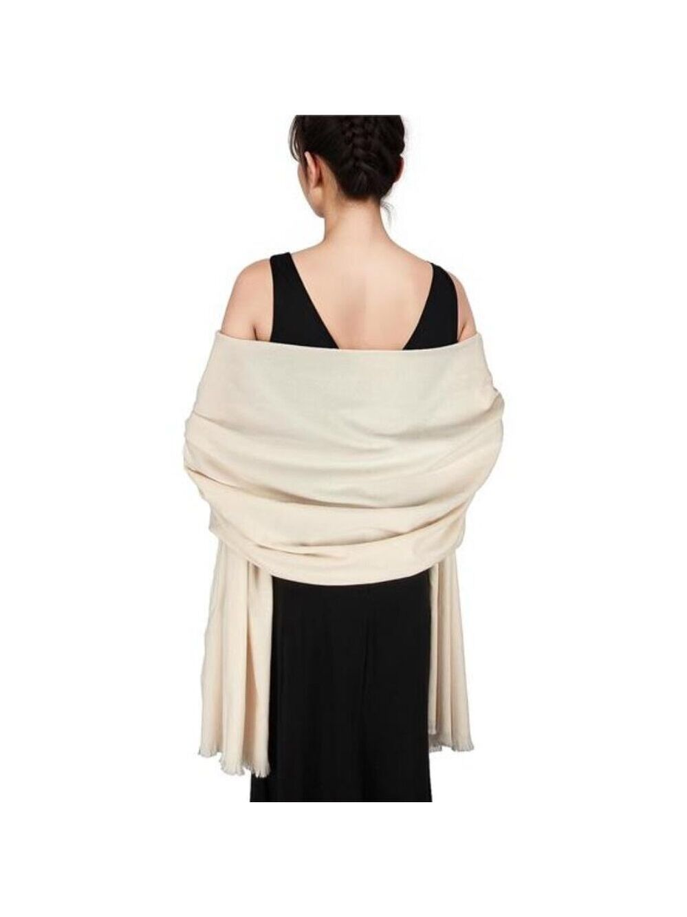 Womens Pashmina Shawl Scarf Winter Wrap Large Soft Evening Dress Wedding Wrap